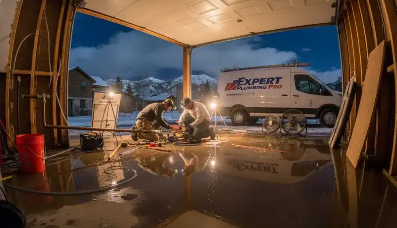 Expert Plumbing Pro - late-night-burst-pipe-repair-in-green-mountain-village