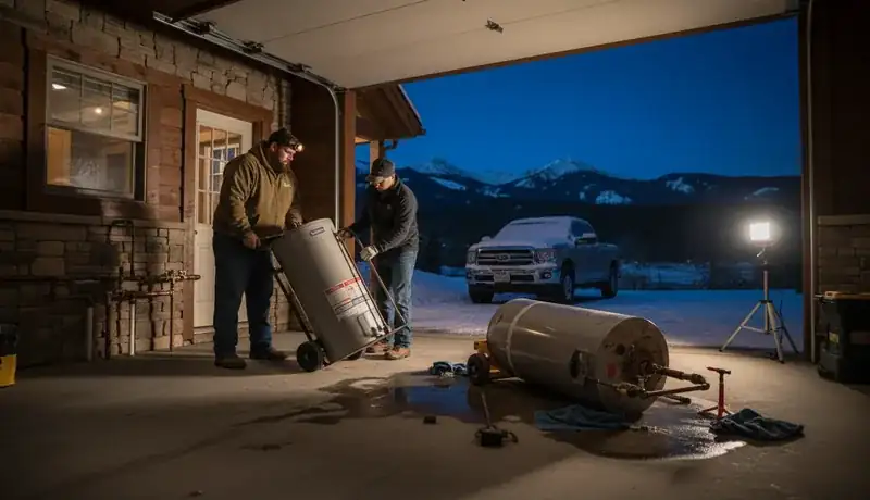 Expert Plumbing Pro - late-night-water-heater-failure-and-replacement-in-green-mountain-village