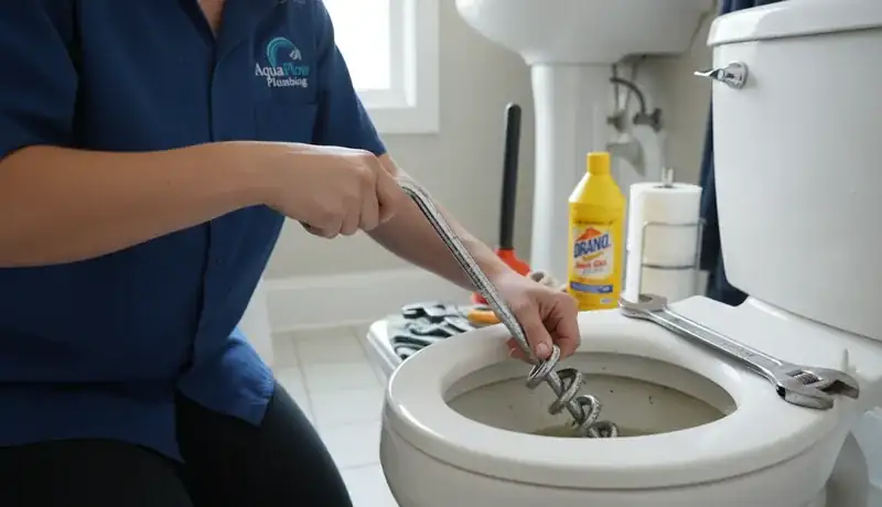 Expert Plumbing Pro - clogged-toilet-repair